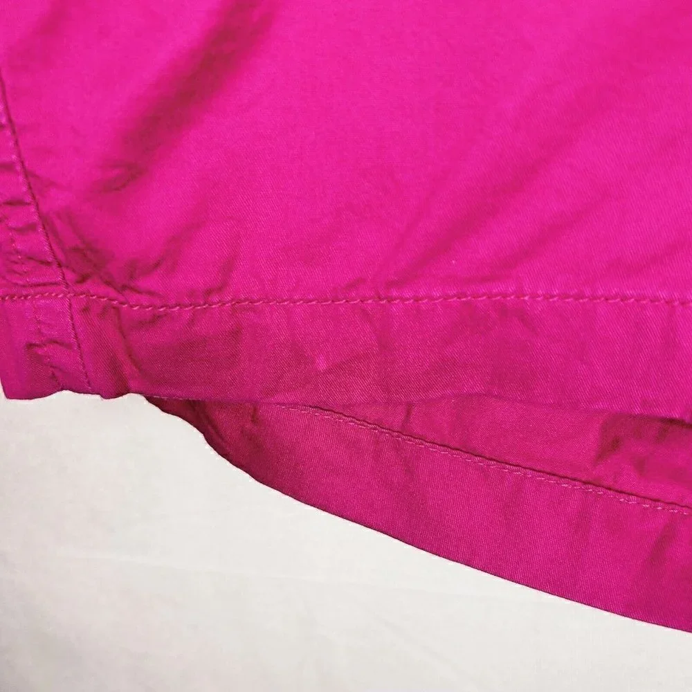 J. Crew Classic 5” Chino Broken-In Shorts Pink 100% Cotton Women’s Sz 6